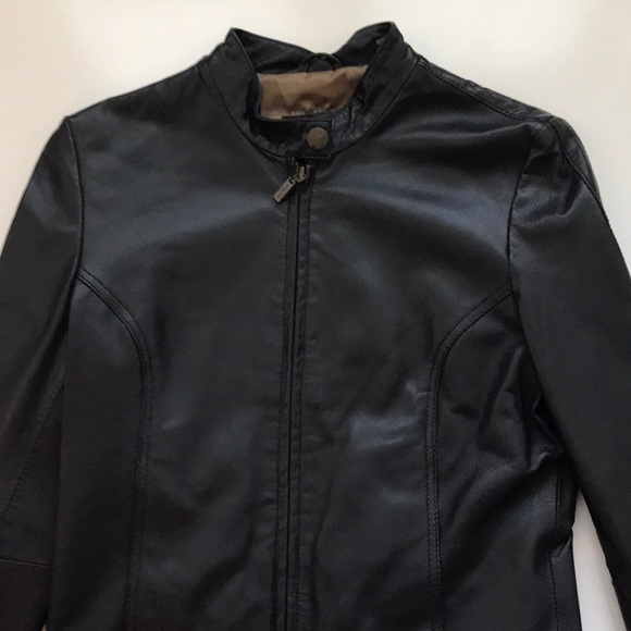 Nicole Miller New York Leather Jacket - Picture 8 of 11